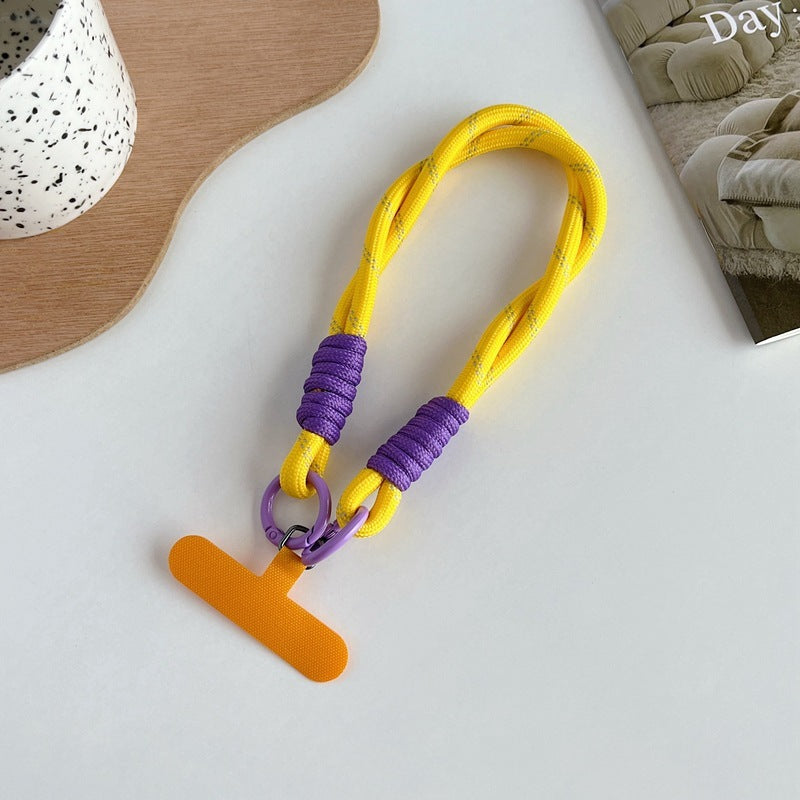 Mobile Phone Lanyard Portable Twist Rope Anti-lost Pendant Strong