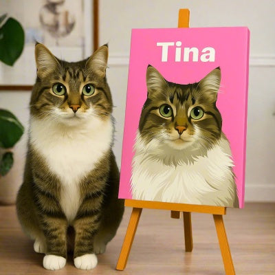 Living Room Decorative Painting Painted Solid Wood Frameless