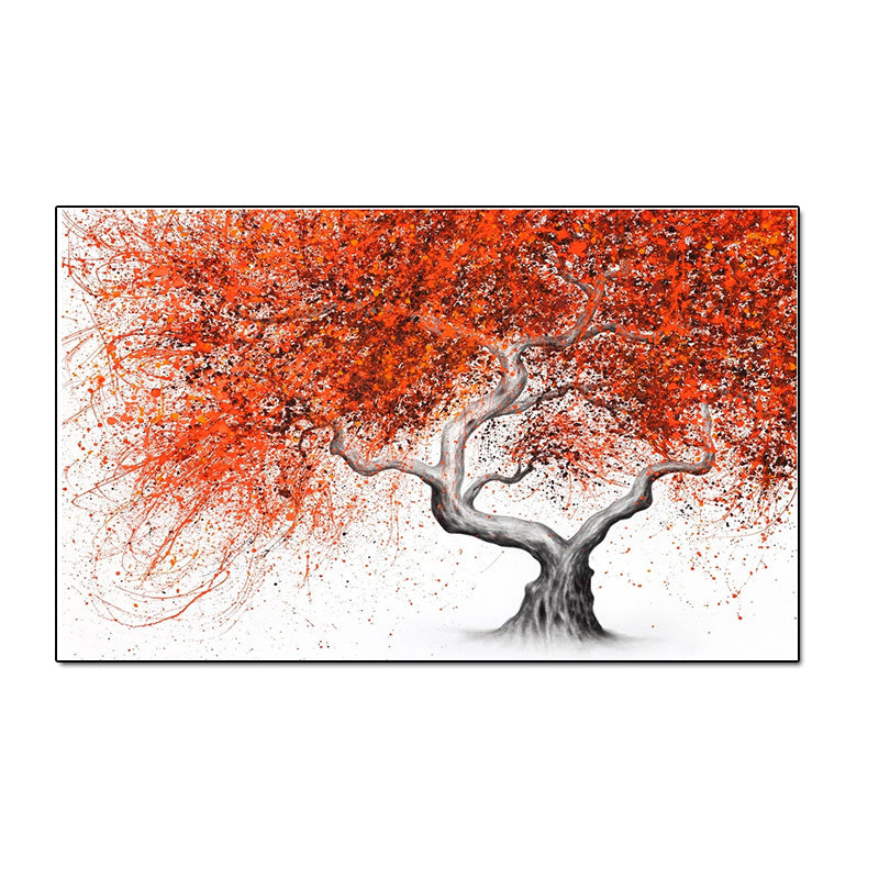 Decorative painting of art pavilion living room