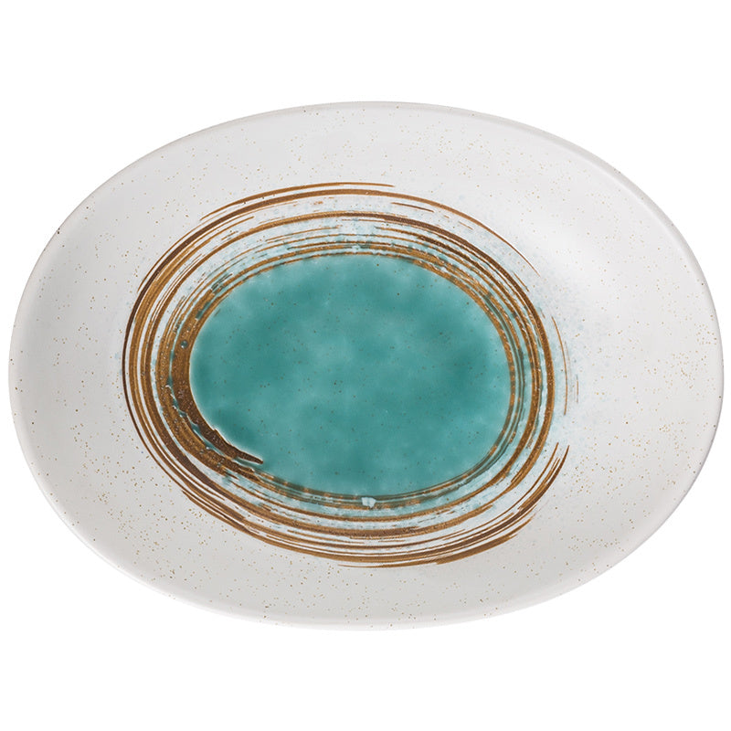 Creative Shaped Tableware With Large Irregular Ceramic Bowls