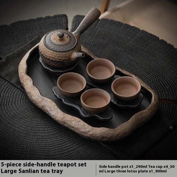 Home High-end Souvenir Teapot Teacup Dry Tea Tray