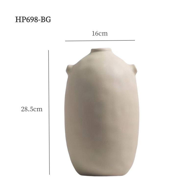 Ceramic Vase Decoration Home Creative Earthen Jar Soft Decoration