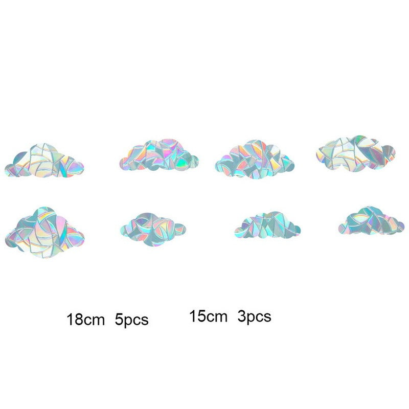 Non-adhesive Static Window Film 3d Glass Film Paper-cut For Window Decoration