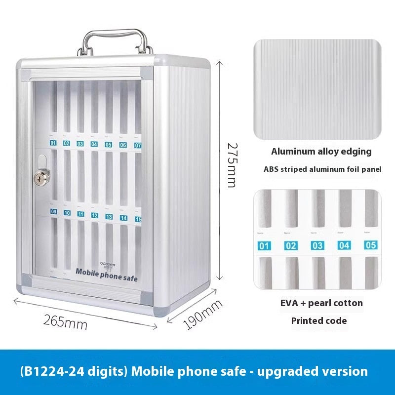 Aluminum Alloy Company Mobile Phone Storing Compartment