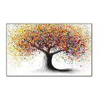 Decorative painting of art pavilion living room