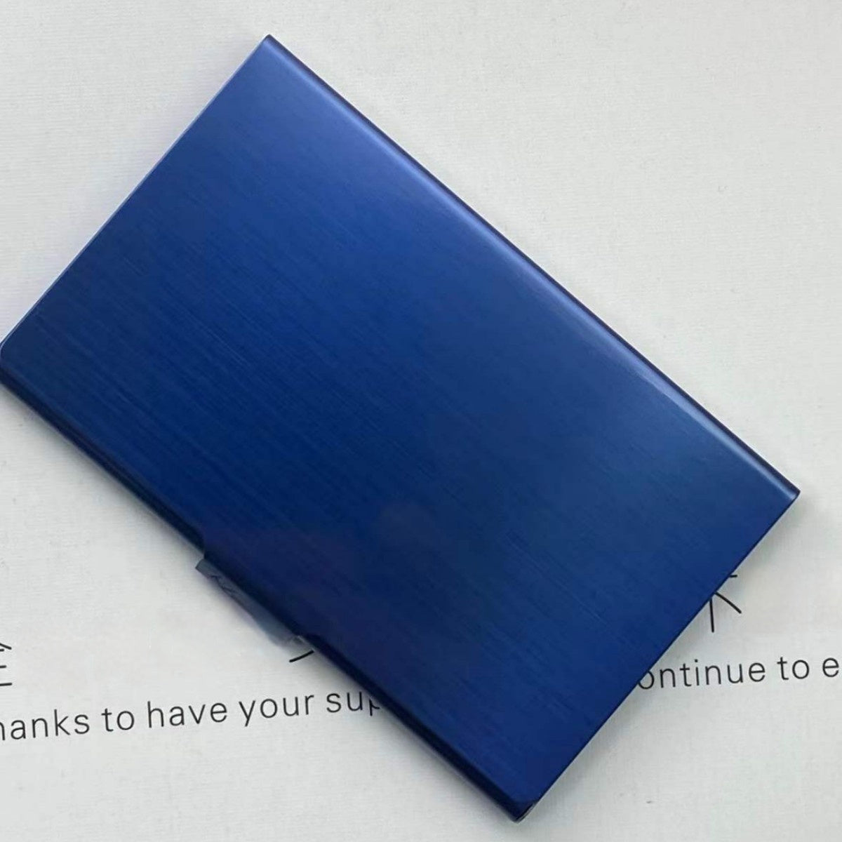 Stainless Steel Electroplating Business Card Holder