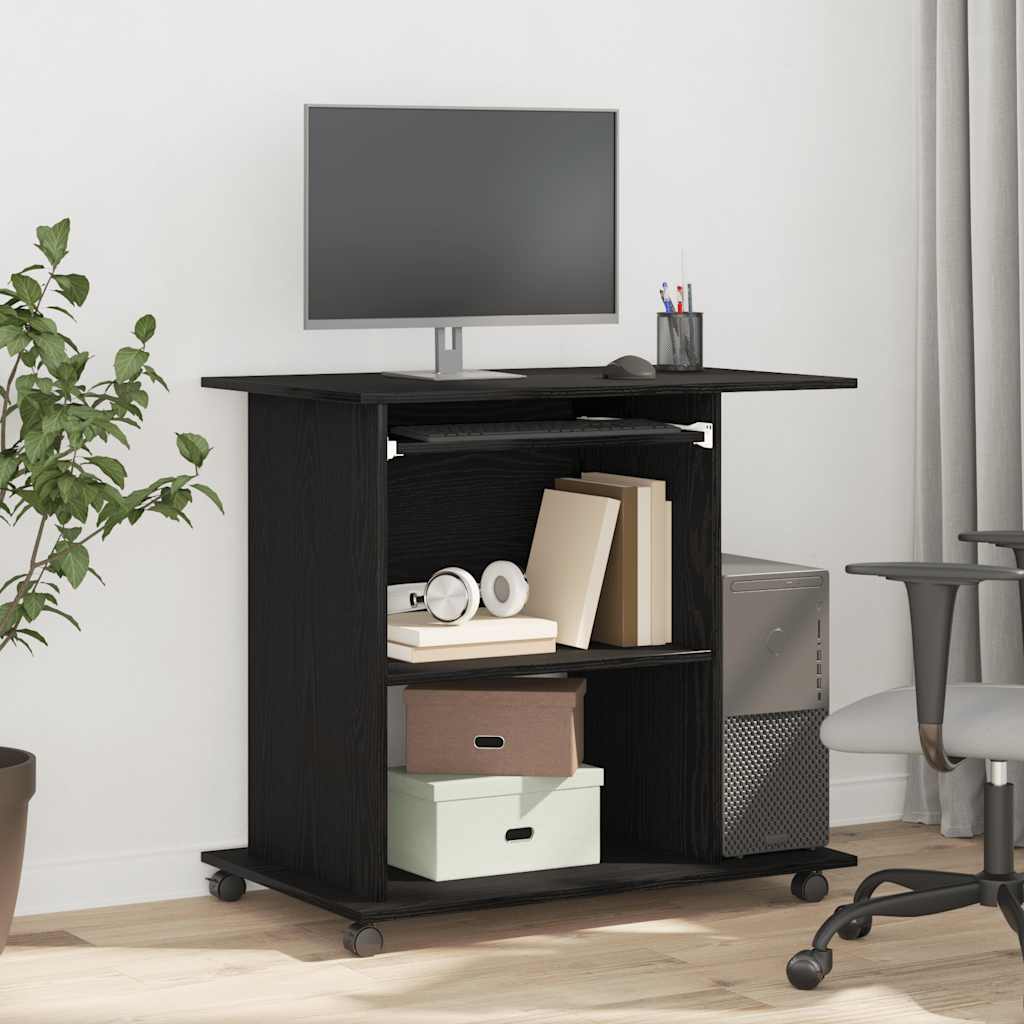 desk 80x wood-based material   desk Sonoma oak 80x