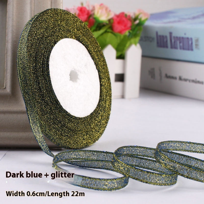 Colored Bands Gift Packaging Bow Ribbon