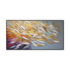 Handmade Oil Painting Canvas Wall Art Decoration Abstract Colourful Pictures Modern Family Bedroom Decor Rolled Frameless Unstretched Painting