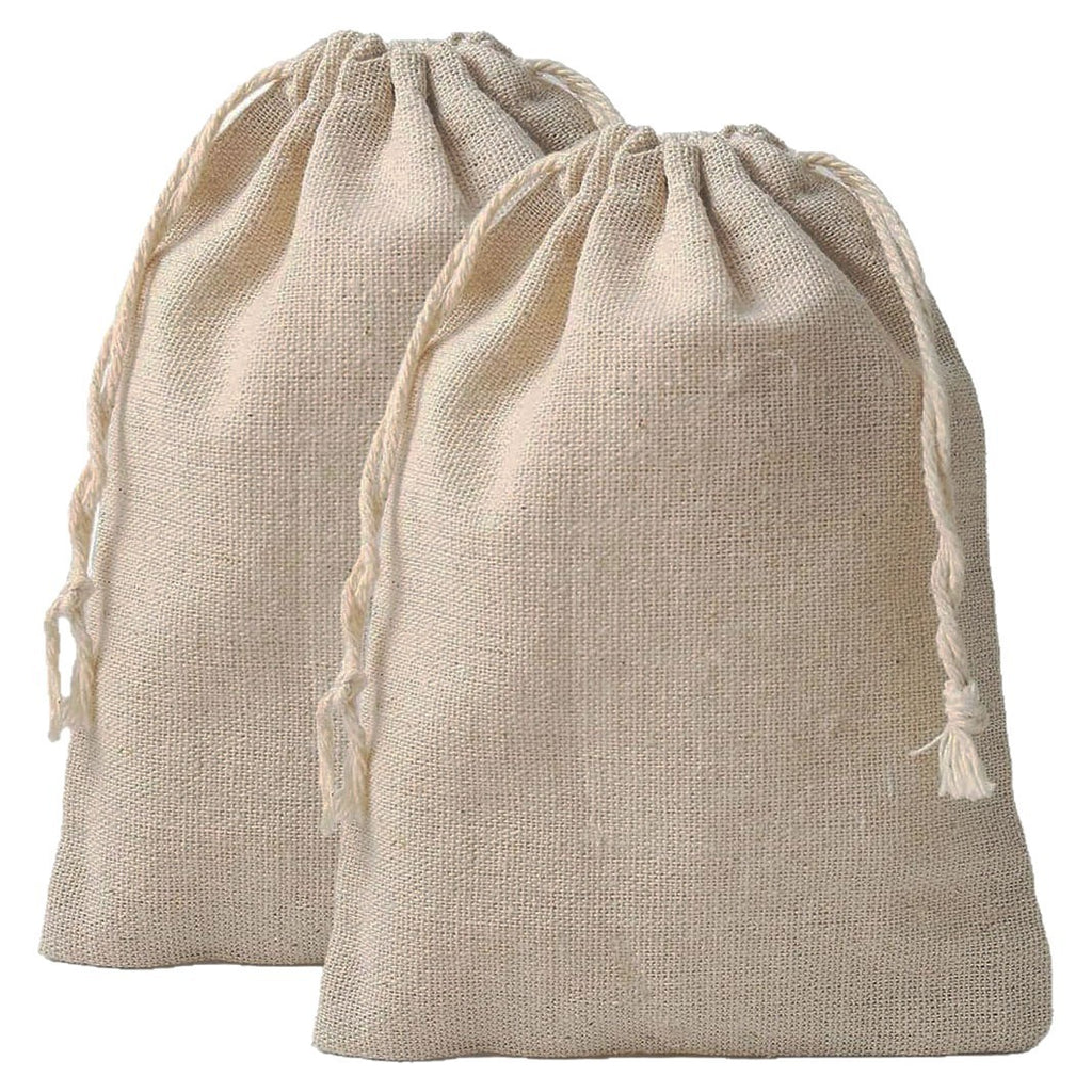 Cotton Linen Sack Breathable Small Cloth Bag Jewelry Bracelet Storage