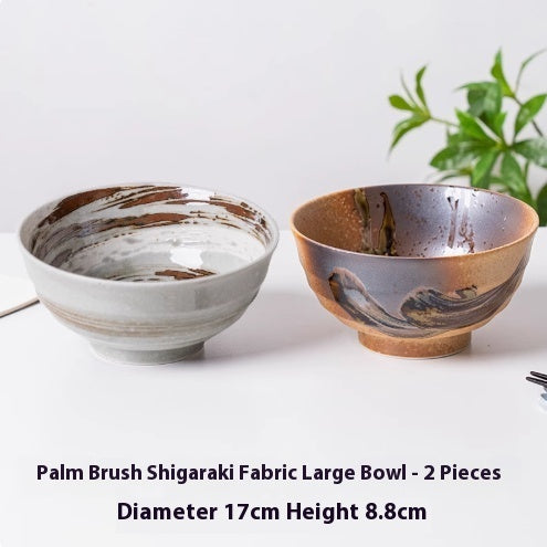 Ceramic Household Lamian Noodles Bowl Antique Tableware Imported From Japan