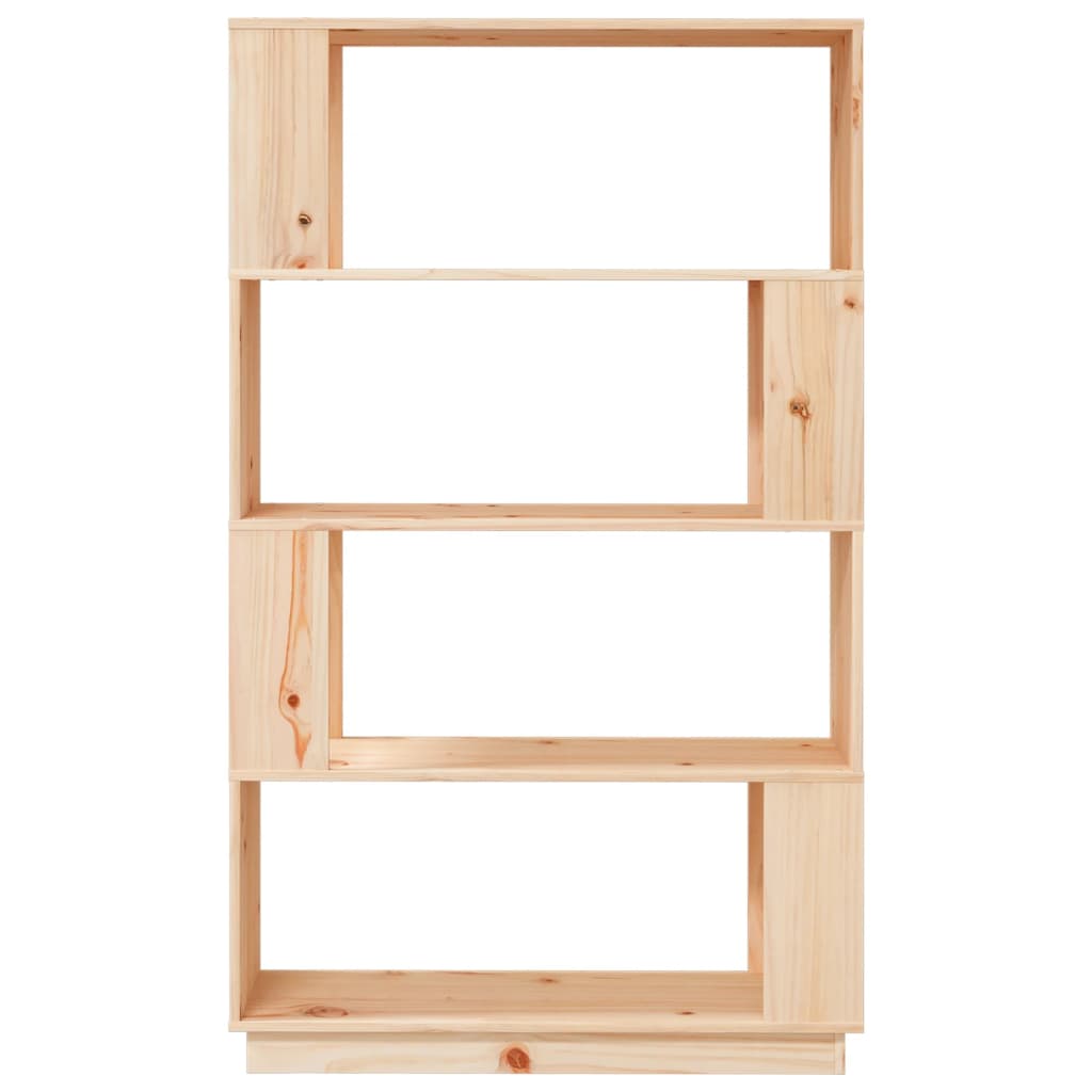 Libreria/divisorio per ambienti 80x in legno massello di pino