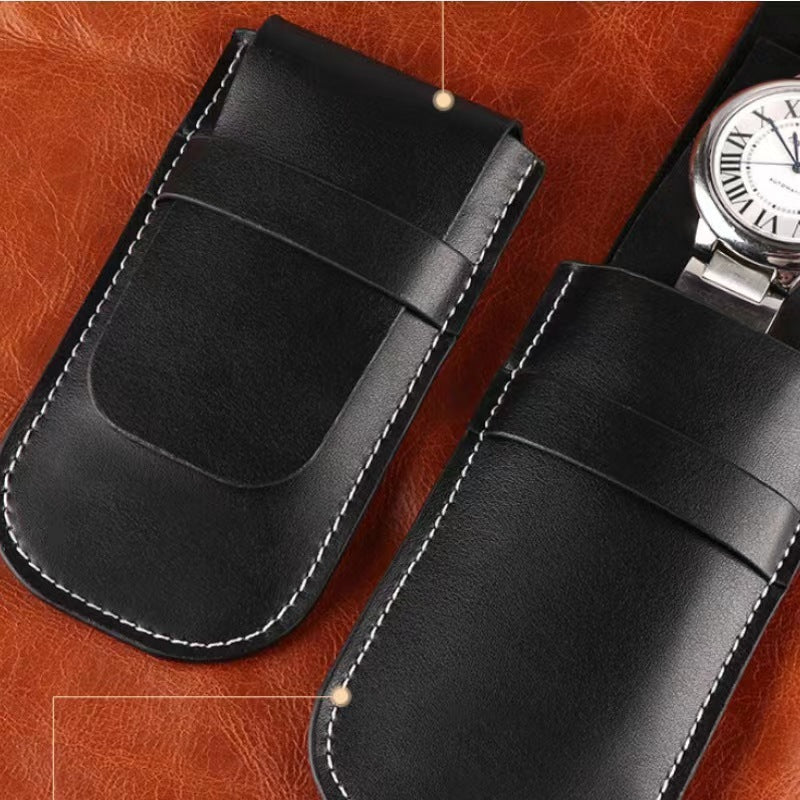 PU Leather Watch Scratch-resistant Carrying Case