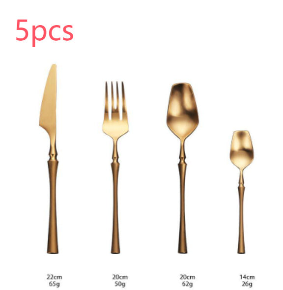 Four-piece Stainless Steel Cutlery Spoon