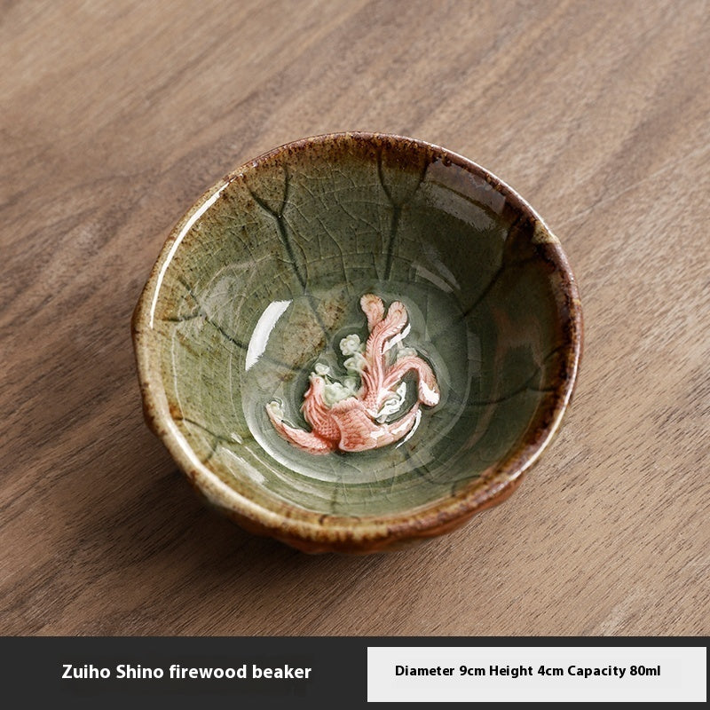 Single Cup Coarse Pottery Bowl Cup Tea Cup