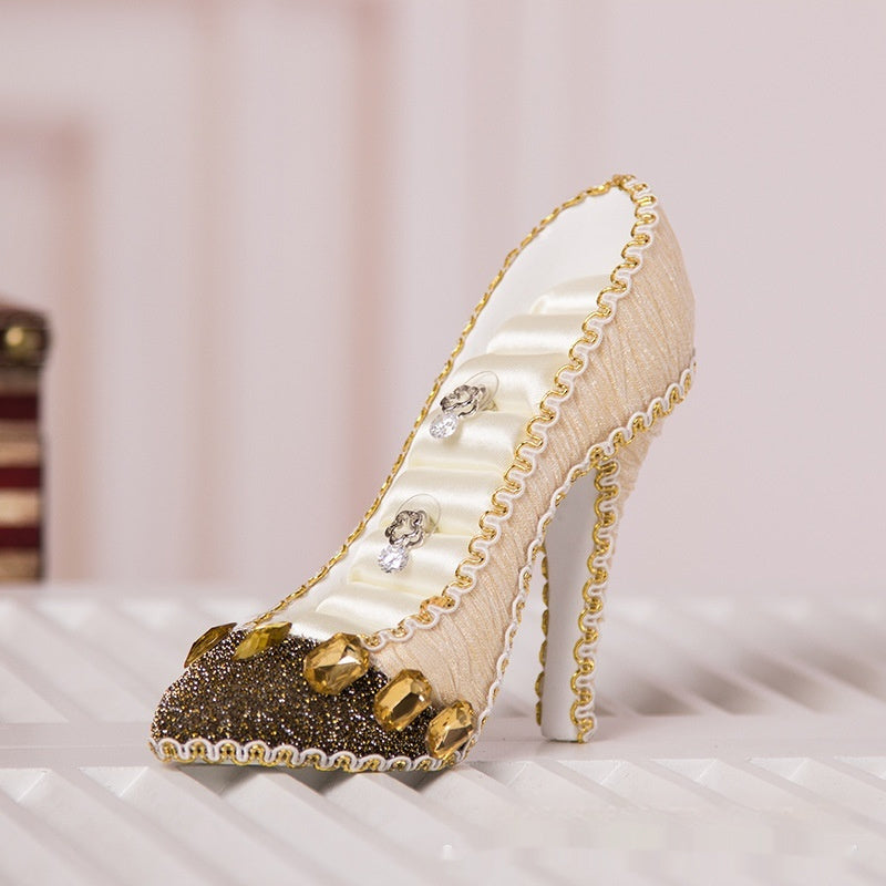 Jewelry Display Shelf High Heels Storage Ear Stud And Ring Home