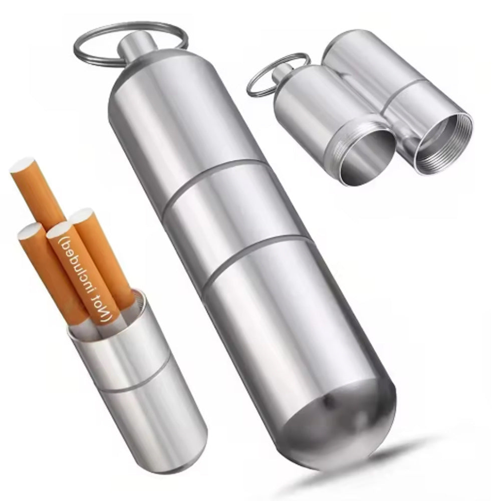 Portable Waterproof Sealed Metal Medicine Box