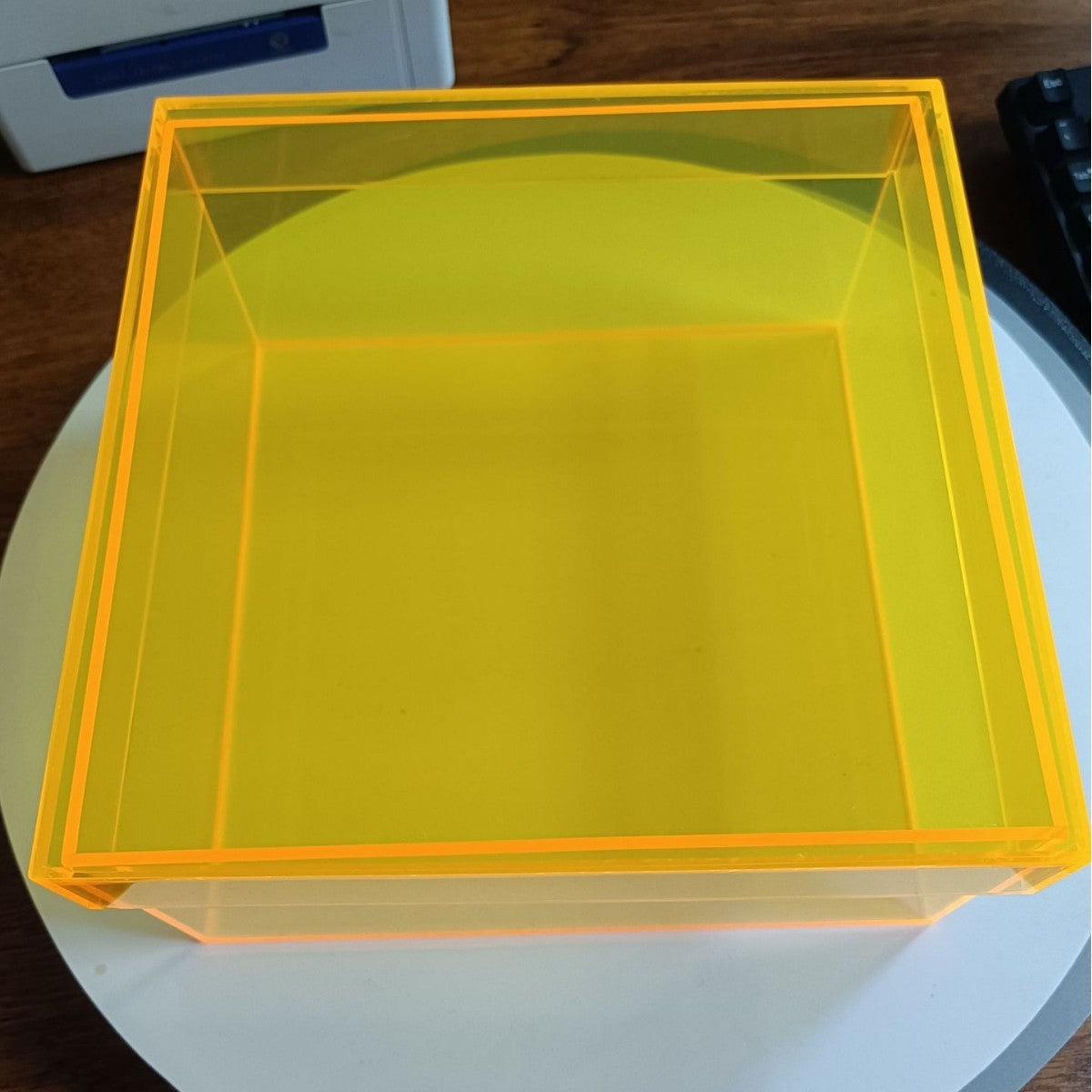 Acrylic Moon Cake Box Storage Box Gift