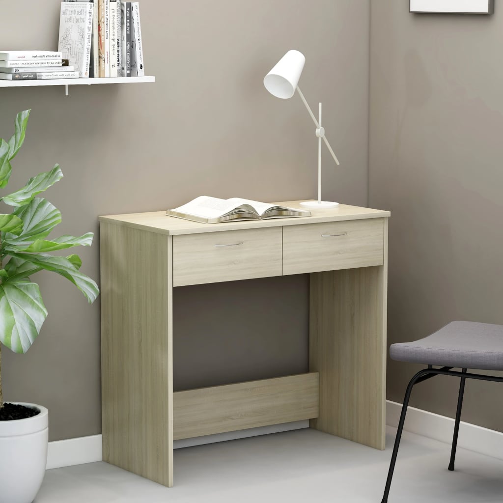 scrivania 80×40×75 cm, materiale a base di legno, scrivania 80x