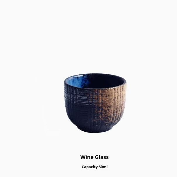 Household Japanese Ceramic Sake Bottle Set