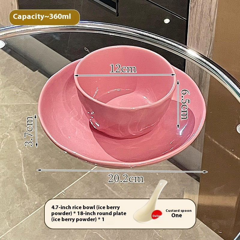 Personal High Aesthetic Ceramic Tableware