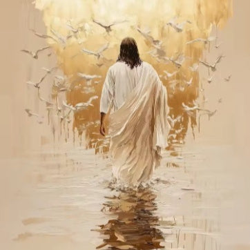 Living Room Decorative Painting Painted Solid Wood Frameless