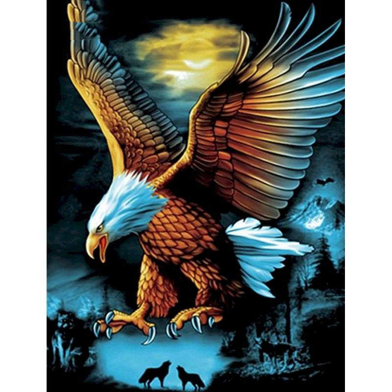 Giant Eagle DIY Painting By Numbers
