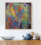 AZQSD Diamond Embroidery Animal Special Shape Diamond Painting Elephant Rhinestone Mosaic Selling Home Decor 30x30cm