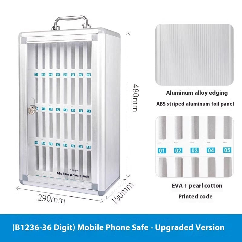 Aluminum Alloy Company Mobile Phone Storing Compartment