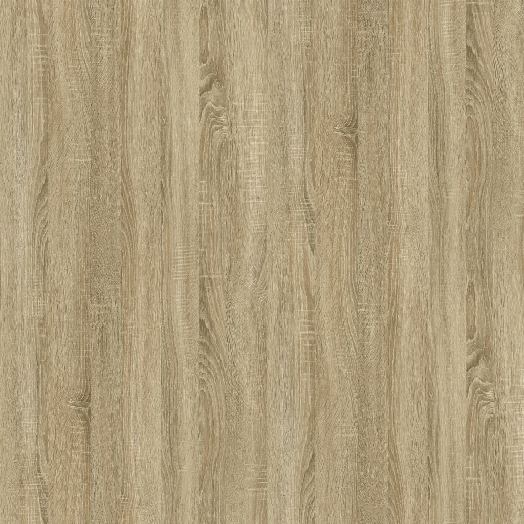 Tavolino laterale Sonoma Oak 55x Materiale a base di legno