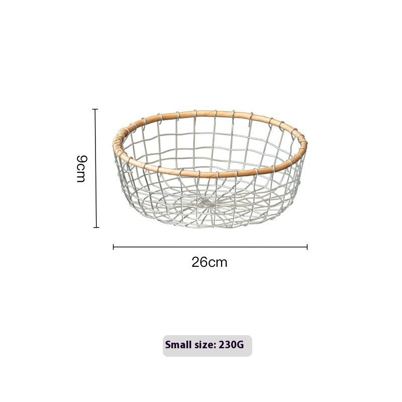 Personality Wire Woven Storage Basket