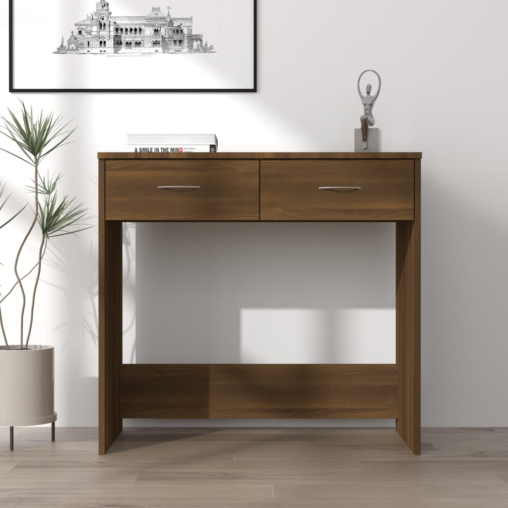 scrivania 80×40×75 cm, materiale a base di legno, scrivania 80x