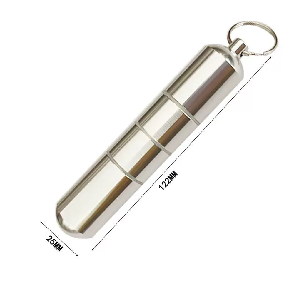 Portable Waterproof Sealed Metal Medicine Box