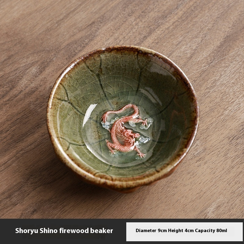 Single Cup Coarse Pottery Bowl Cup Tea Cup