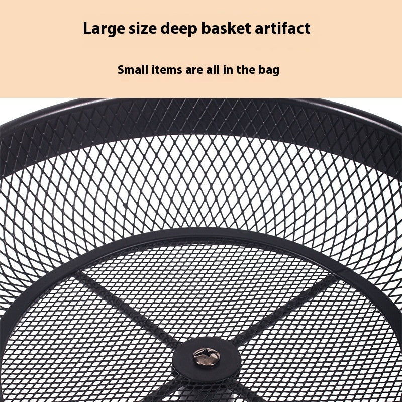 Fashion Personality Iron Desktop Storage Basket