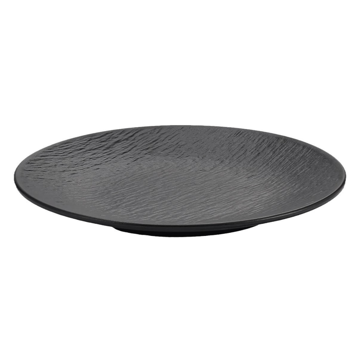 Black Hot Pot Food Plate Barbecue Plate