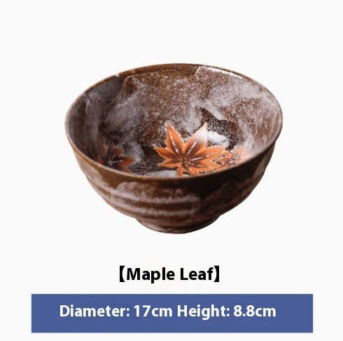 Ceramic Household Lamian Noodles Bowl Antique Tableware Imported From Japan