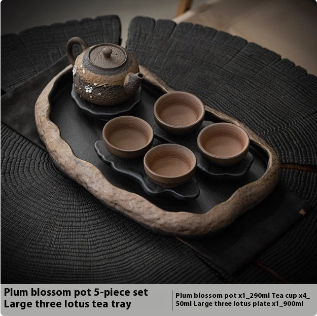 Home High-end Souvenir Teapot Teacup Dry Tea Tray