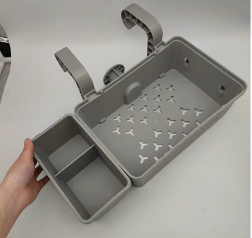 Swimming Pool Edge Hook Storage Basket Removable Outdoor Sundries Rack