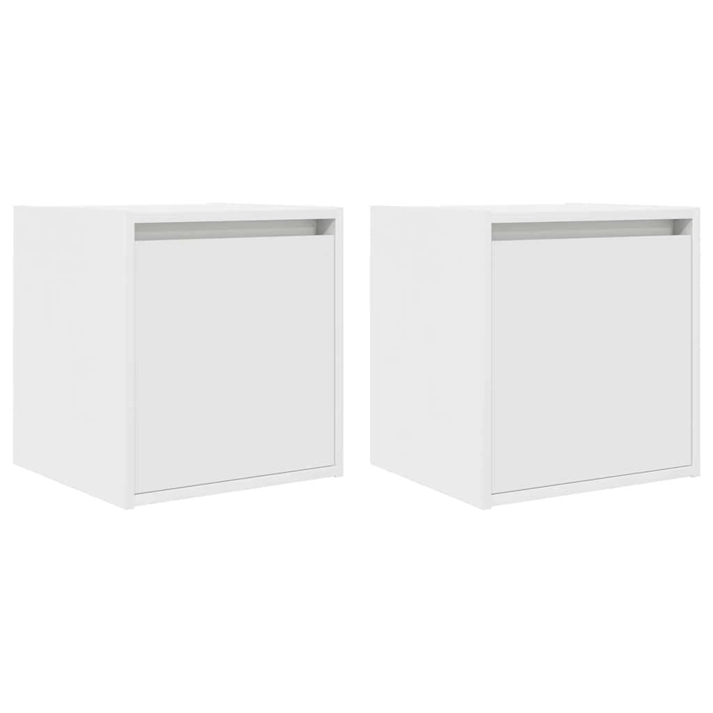 comodini da parete, 2 pezzi, 38x