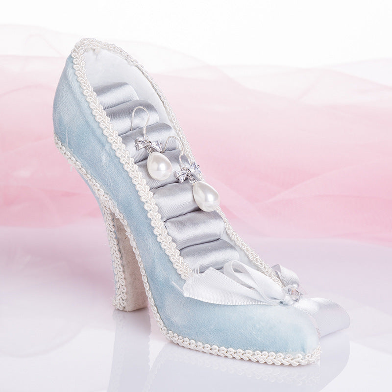 Jewelry Display Shelf High Heels Storage Ear Stud And Ring Home