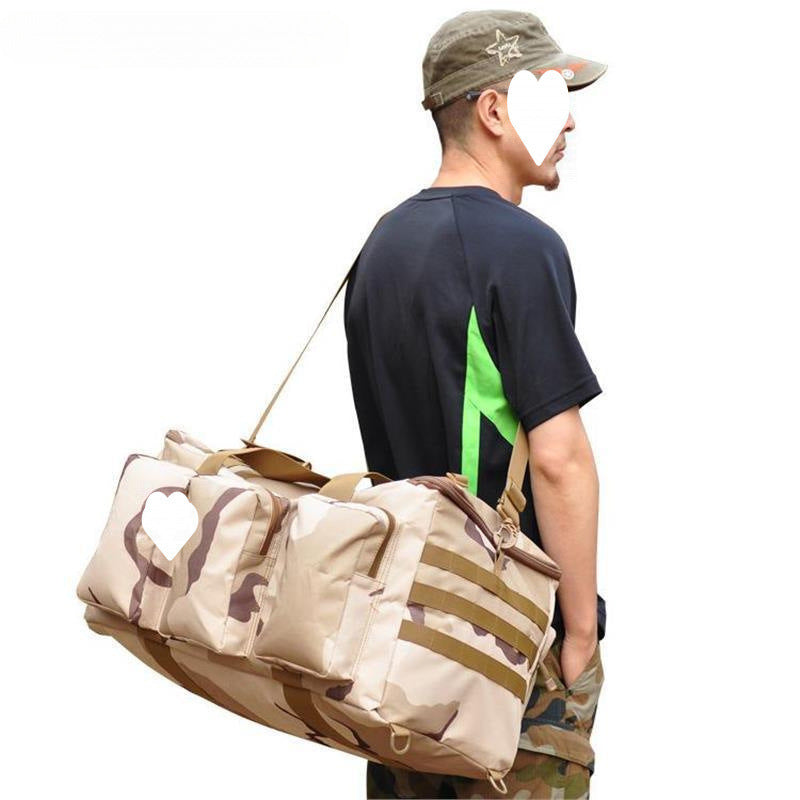 Layered Three-purpose Storage Large Capacity Waterproof Portable Backpack