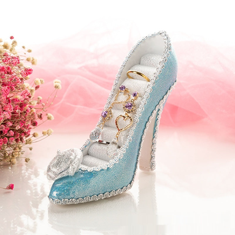 Jewelry Display Shelf High Heels Storage Ear Stud And Ring Home