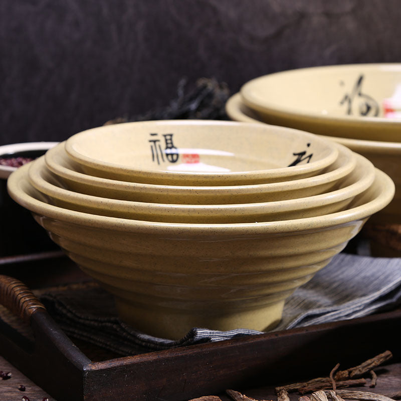 A5 Melamine Porcelain Tableware Plastic Bowl