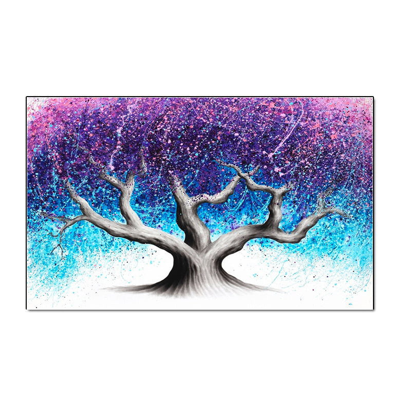Decorative painting of art pavilion living room