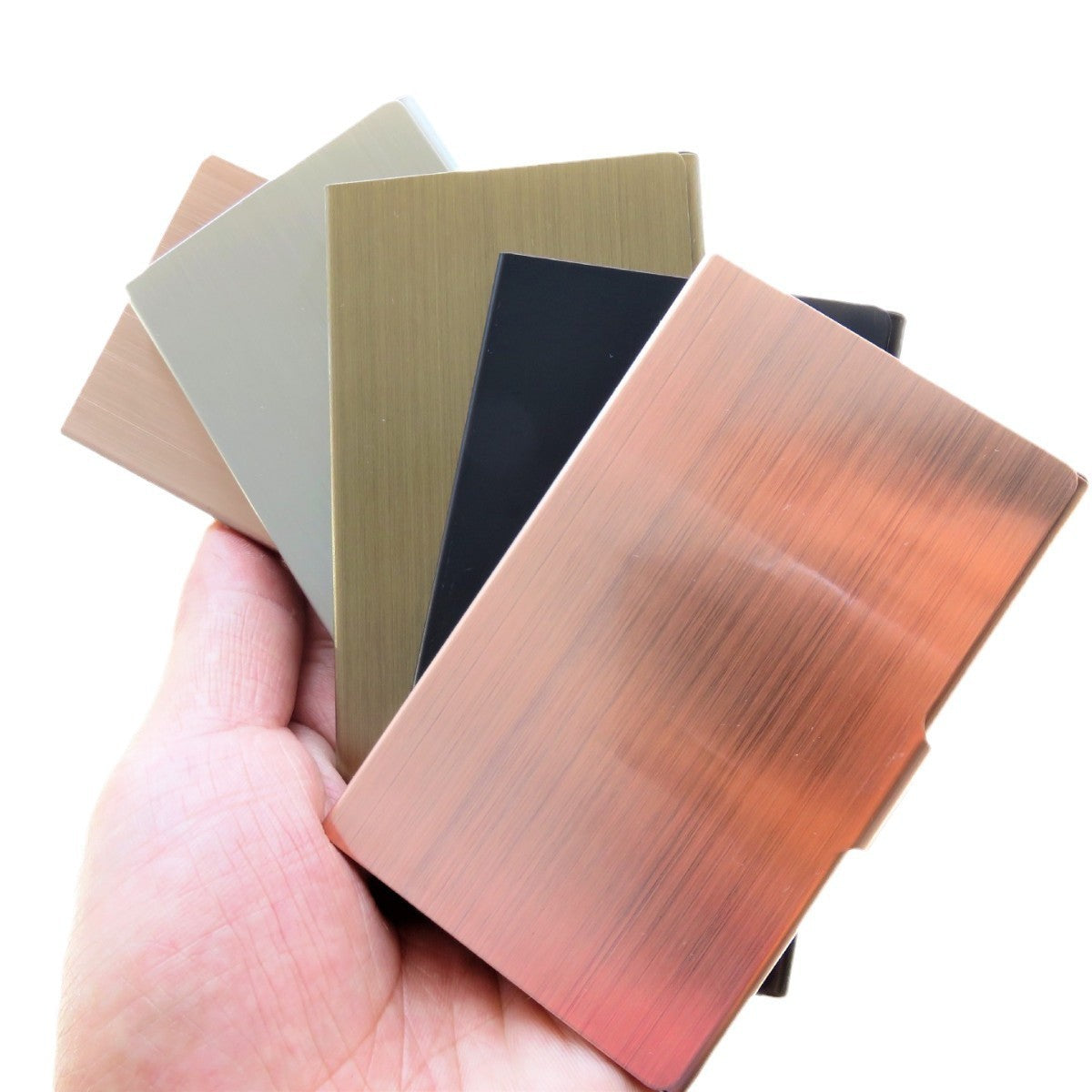 Stainless Steel Electroplating Business Card Holder