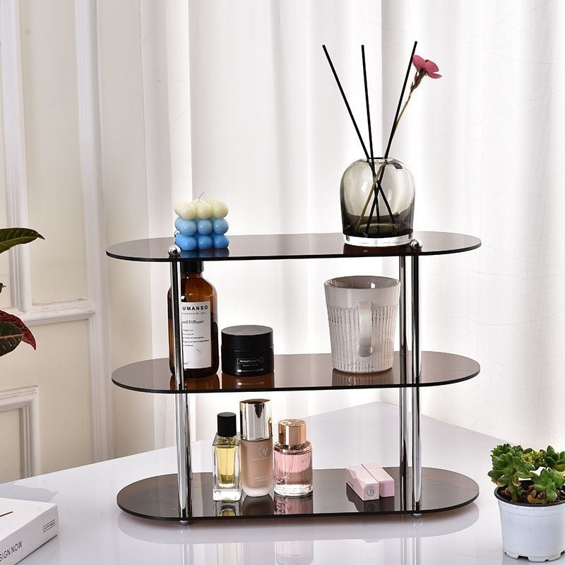 Household Acrylic Cup Holder Storage Rack
