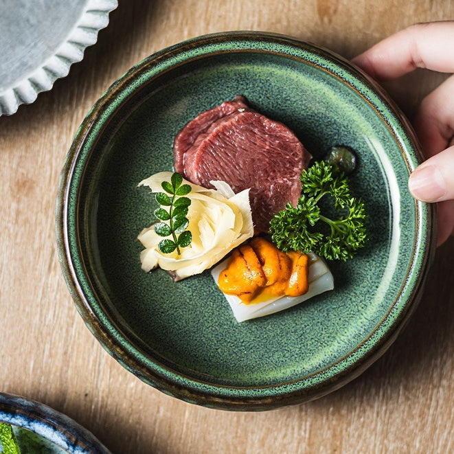 High-grade Ceramic 6-inch Pickle Dish