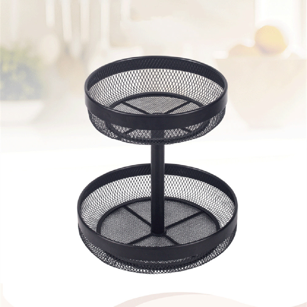 Fashion Personality Iron Desktop Storage Basket