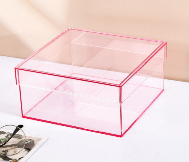 Acrylic Moon Cake Box Storage Box Gift